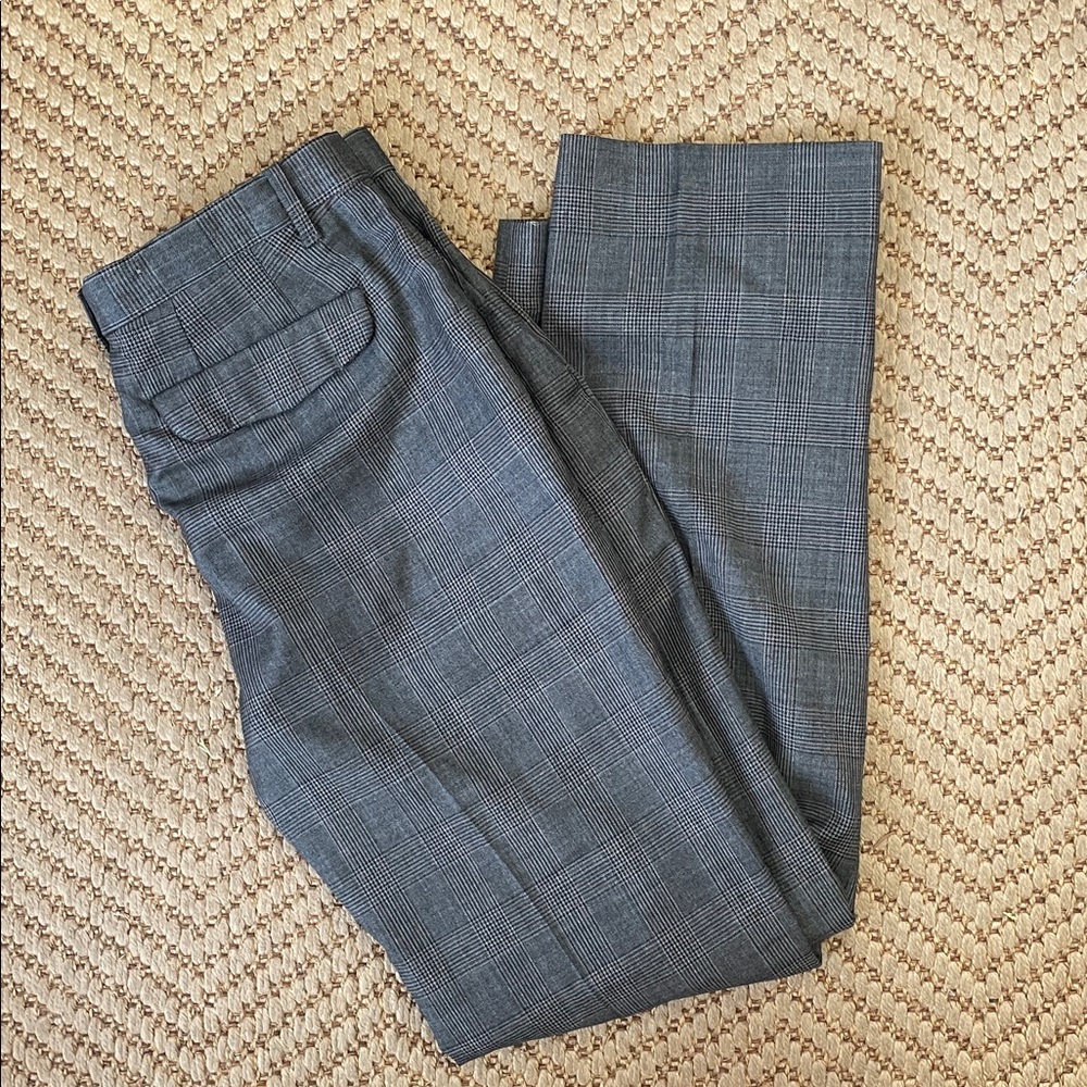 Banana Republic - Tailored Fit Wool Dress Pants - Dark Grey - 30x32